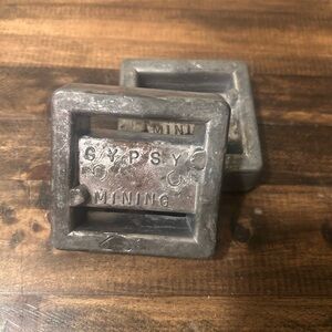 Gypsy Mining Dive Weights Counterweights Set of 2 - 3 Pound Weights Scuba
